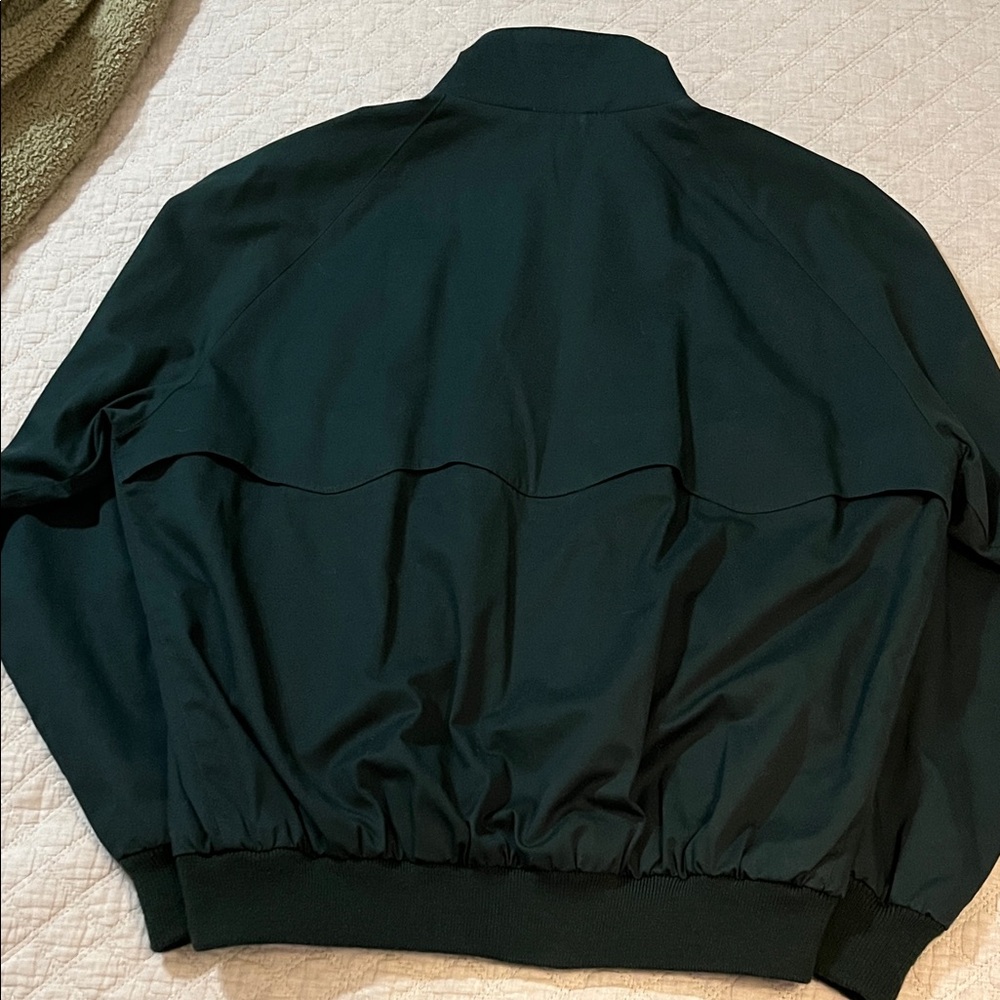 Nordstrom Harrington / Barracuda Style Deep Green Jacket - Picture 5 of 8